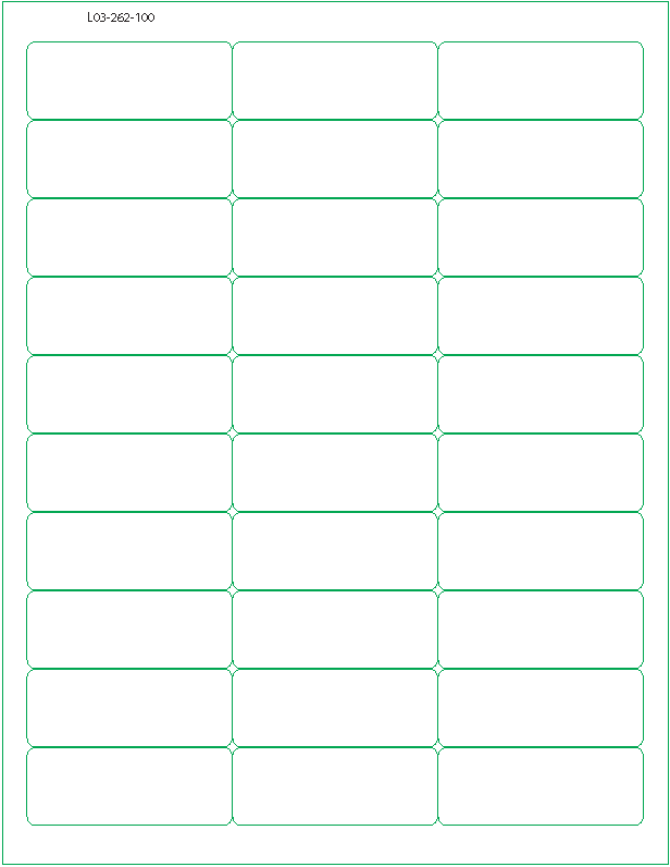 Laser Cut Sheet Labels - My One Stop