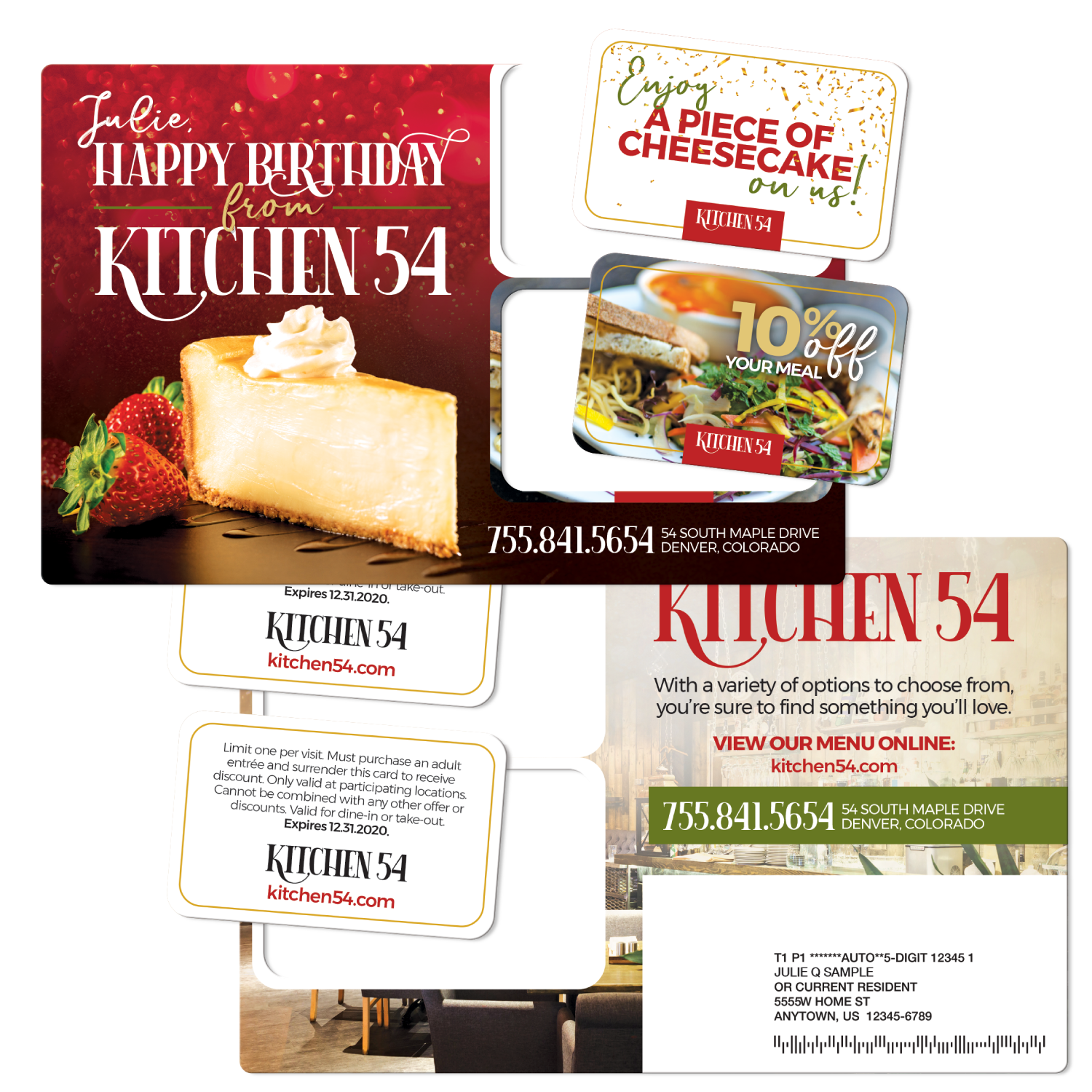 Custom Plastic Postcard Mailers