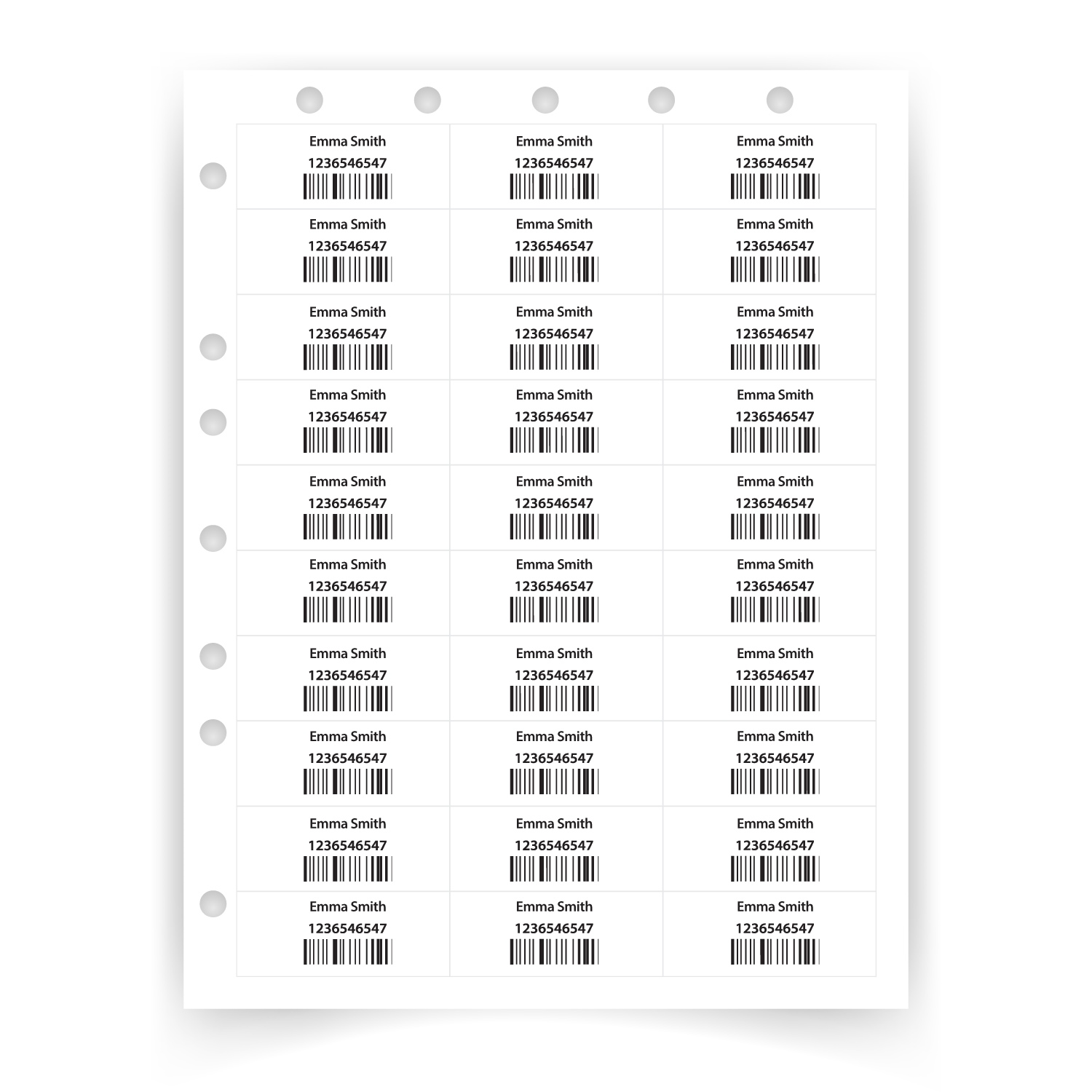 Patient Charge Labels - My One Stop