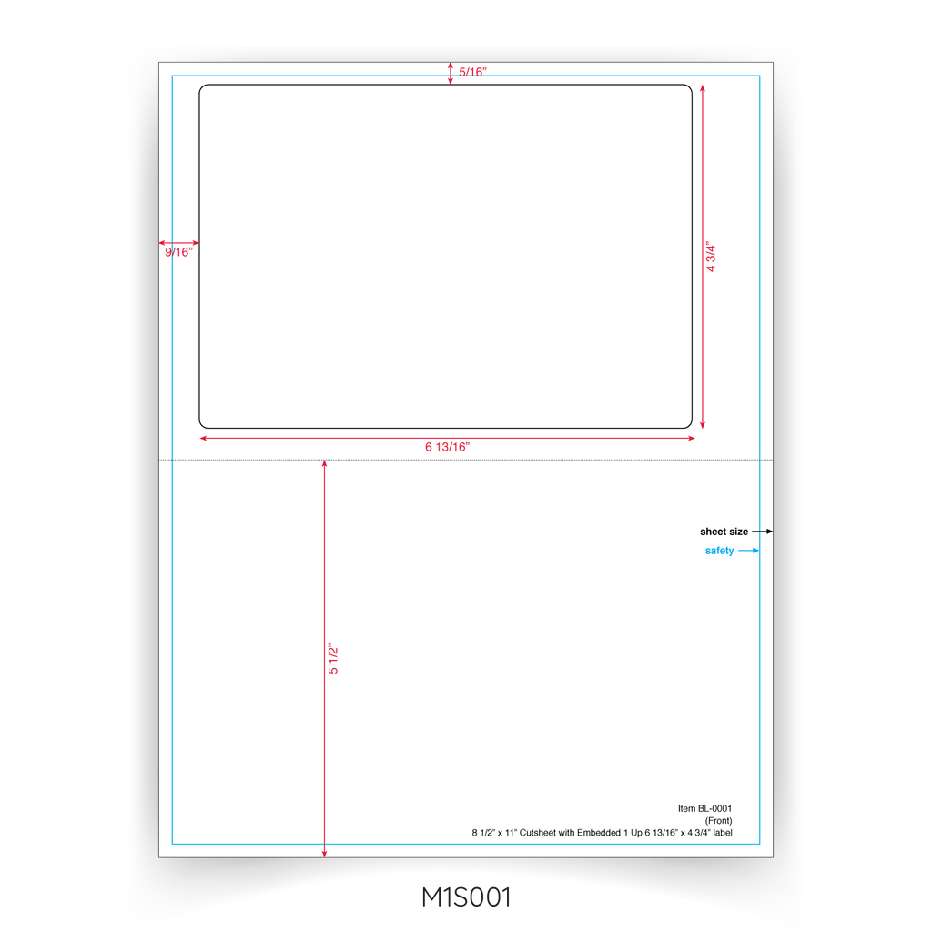 Stock Integrated Labels