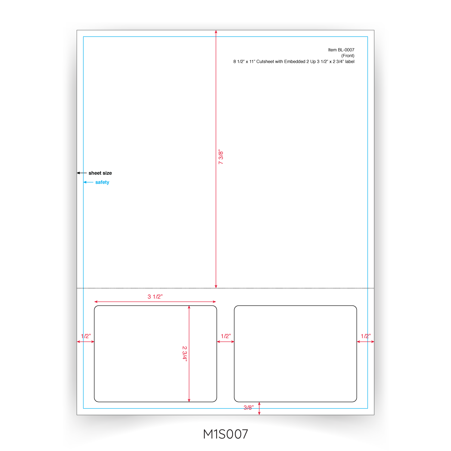 Stock Integrated Labels