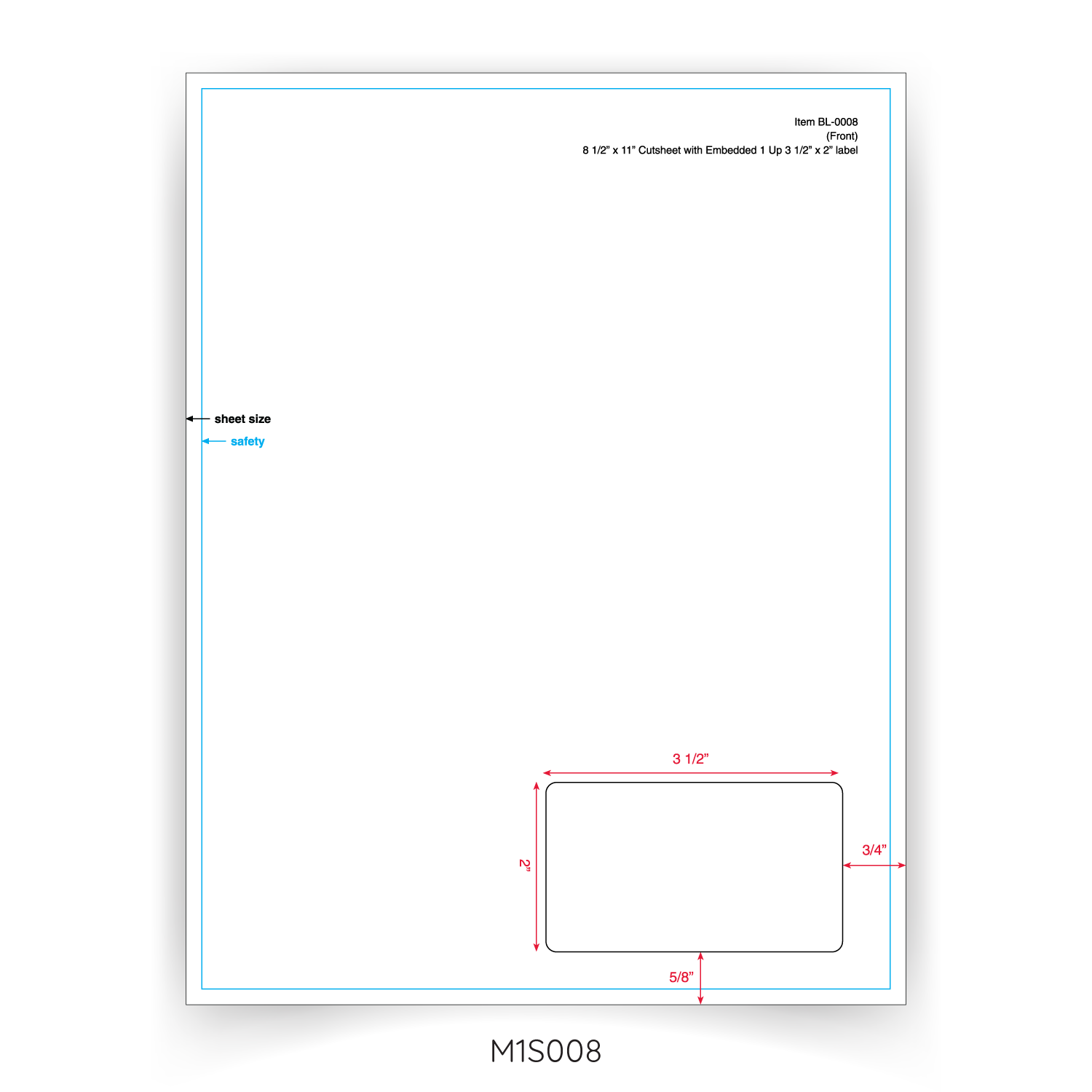 Stock Integrated Labels