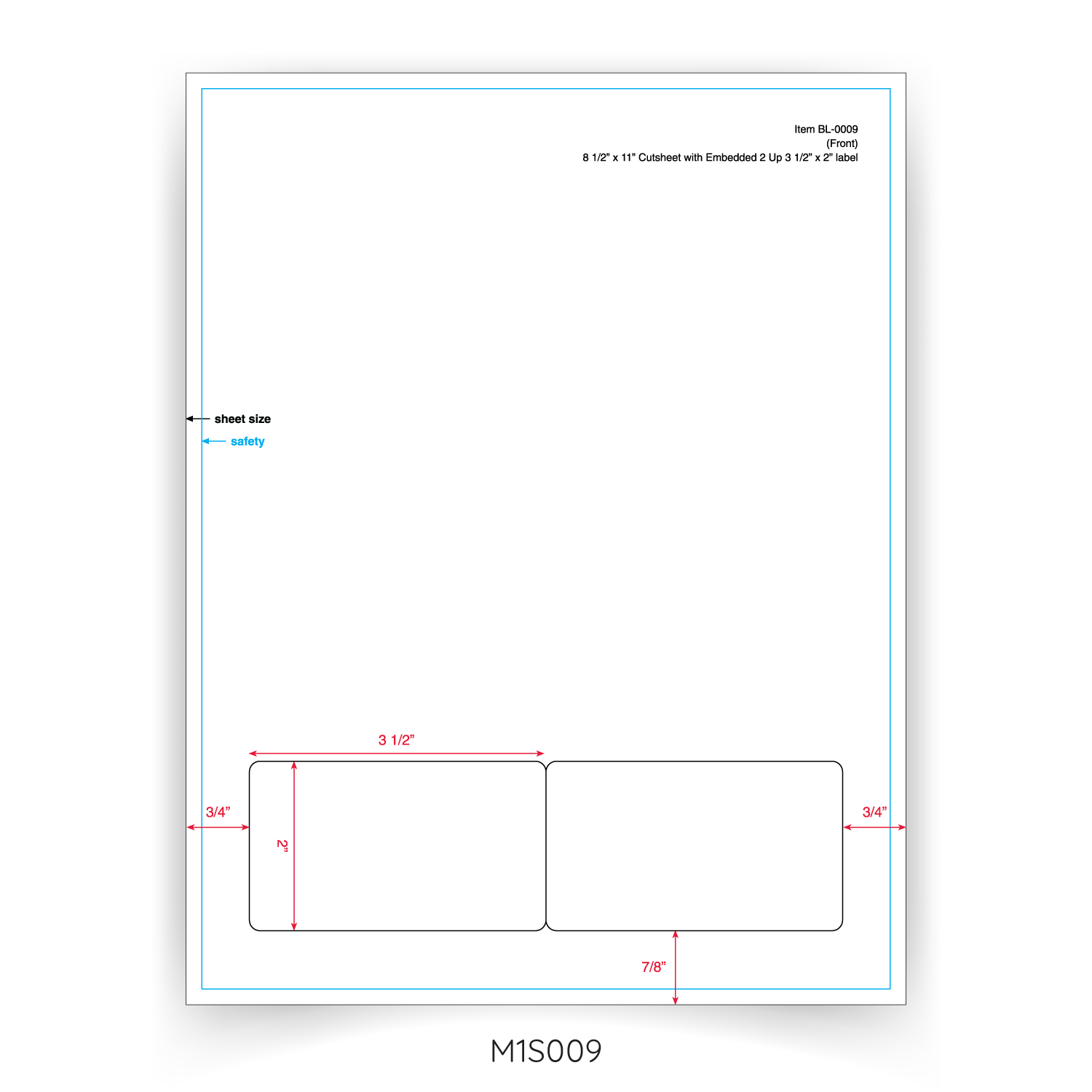 Stock Integrated Labels