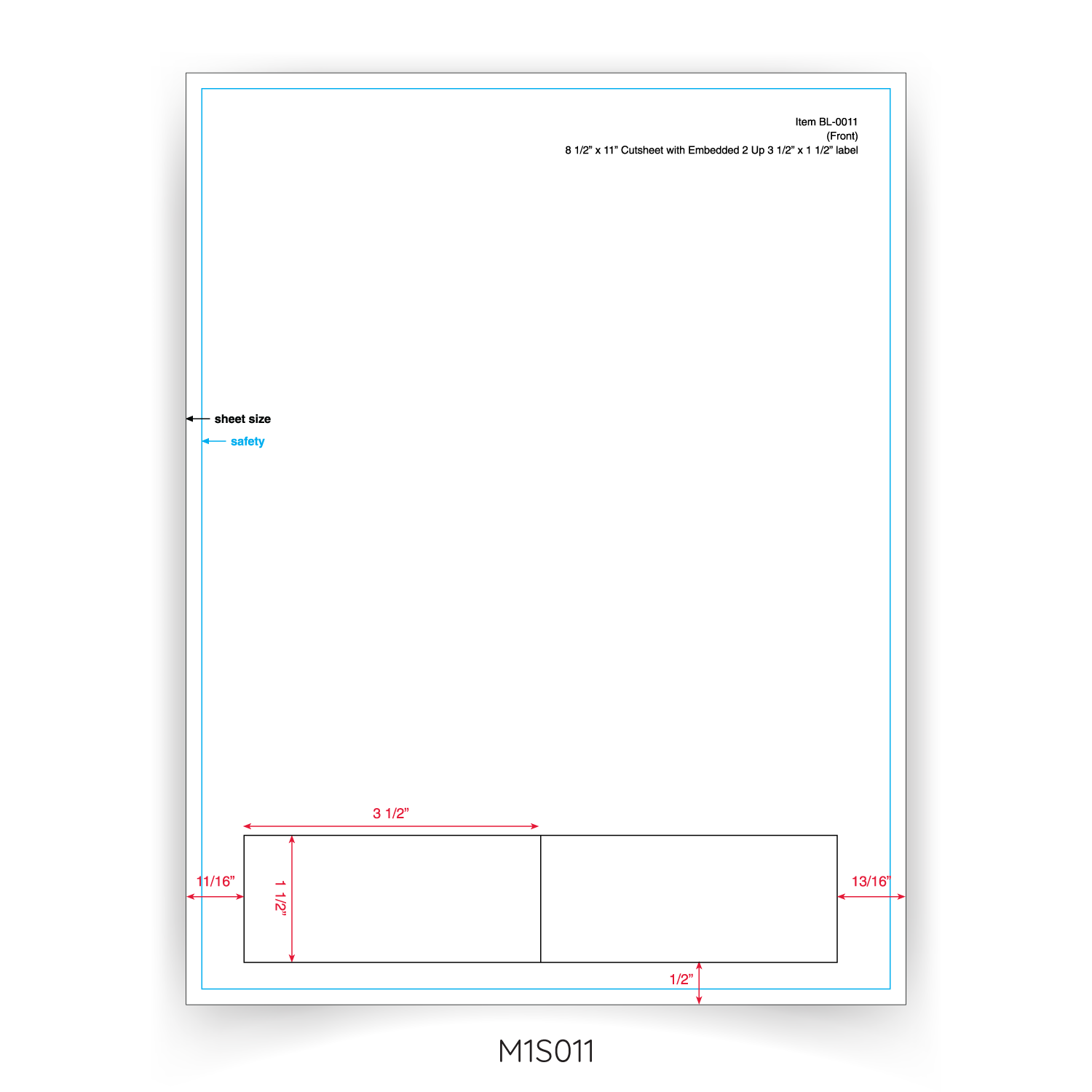 Stock Integrated Labels