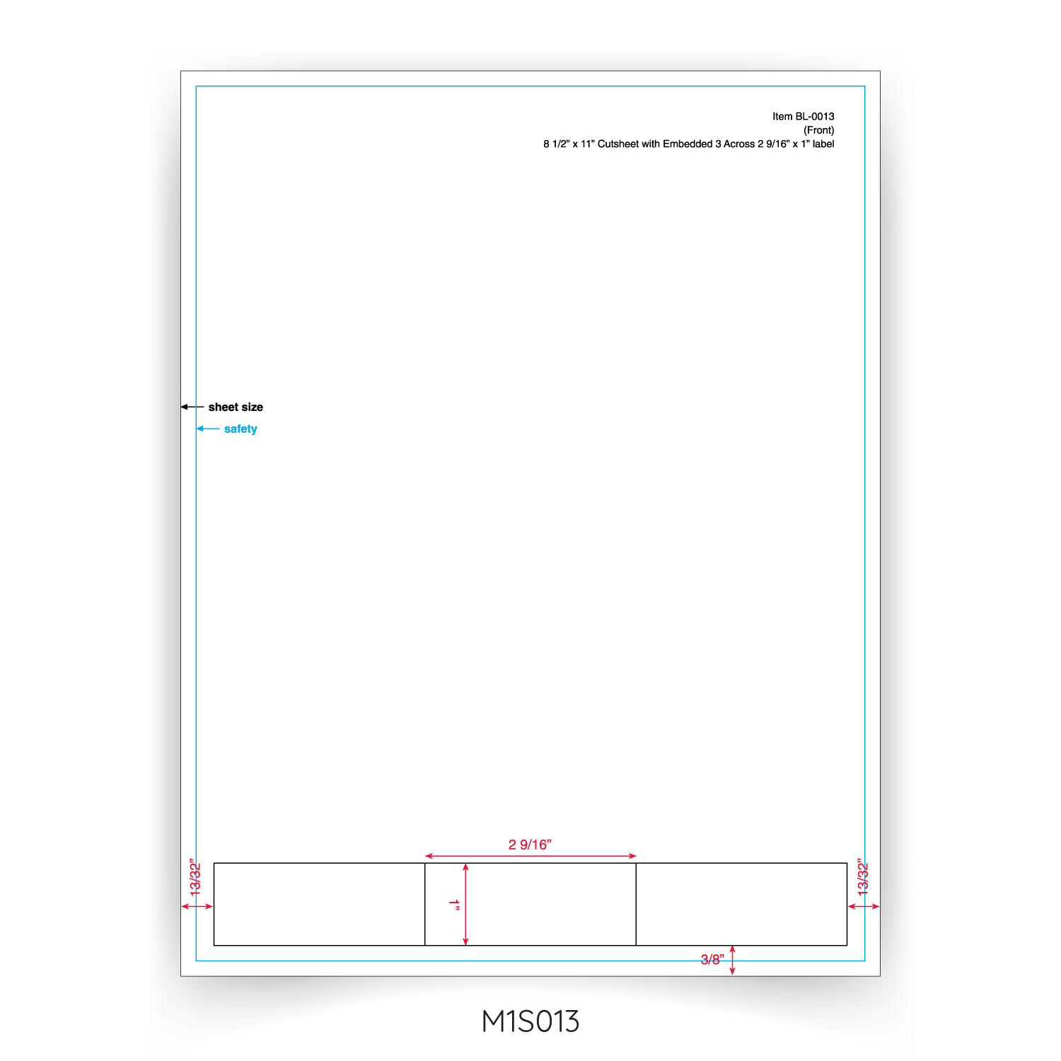 Stock Integrated Labels