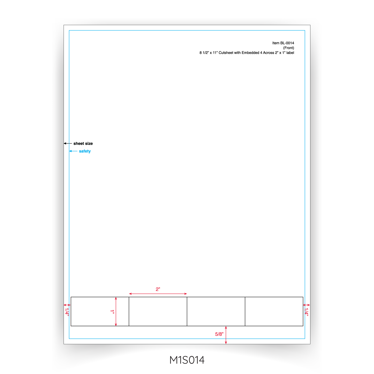 Stock Integrated Labels