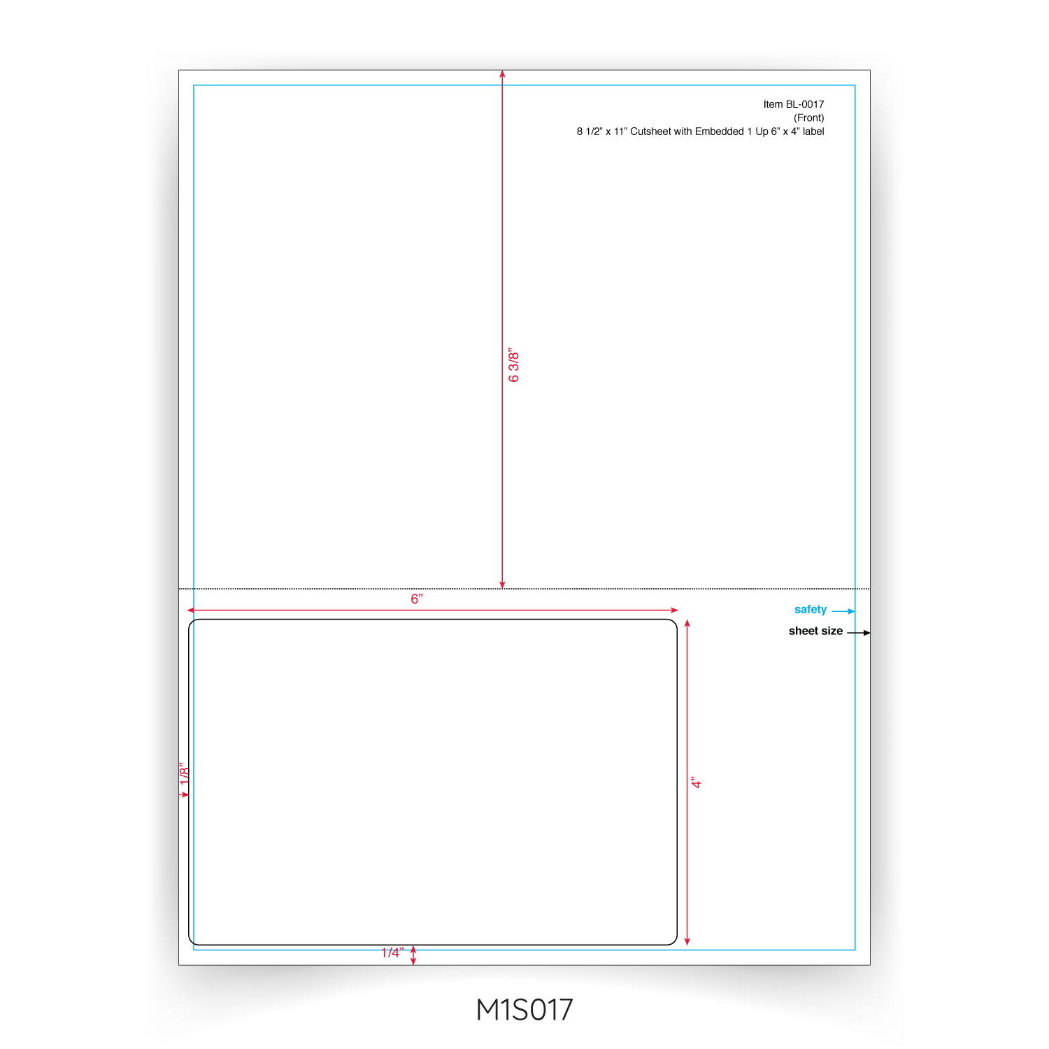 Stock Integrated Labels