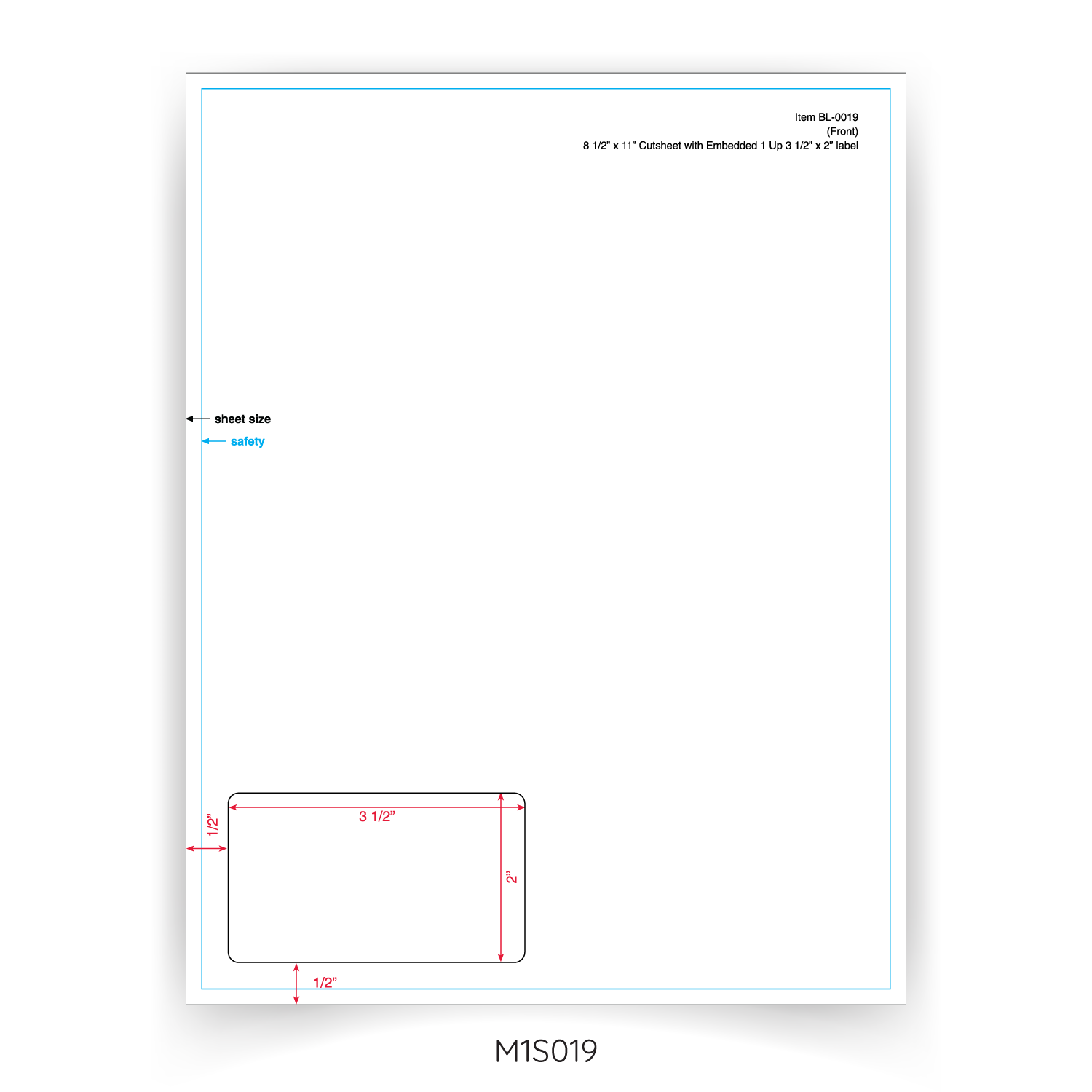 Stock Integrated Labels