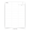 Stock Laser Cut Sheet Labels - My One Stop