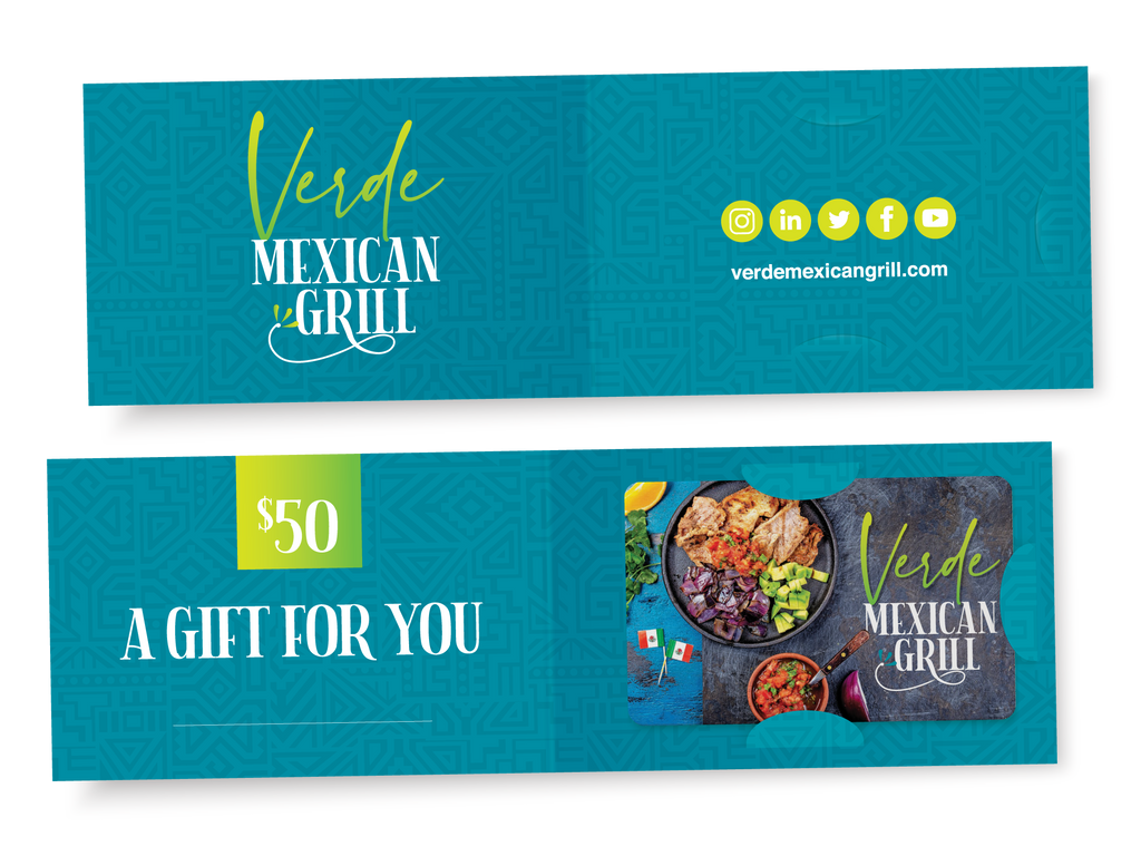 Custom Gift Card Carriers - My One Stop