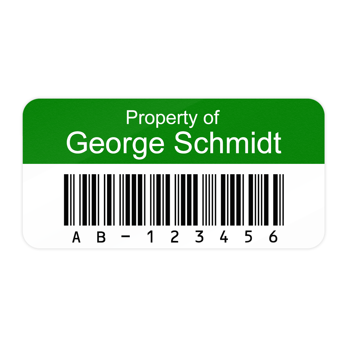 Custom Vinyl Asset Tags - My One Stop
