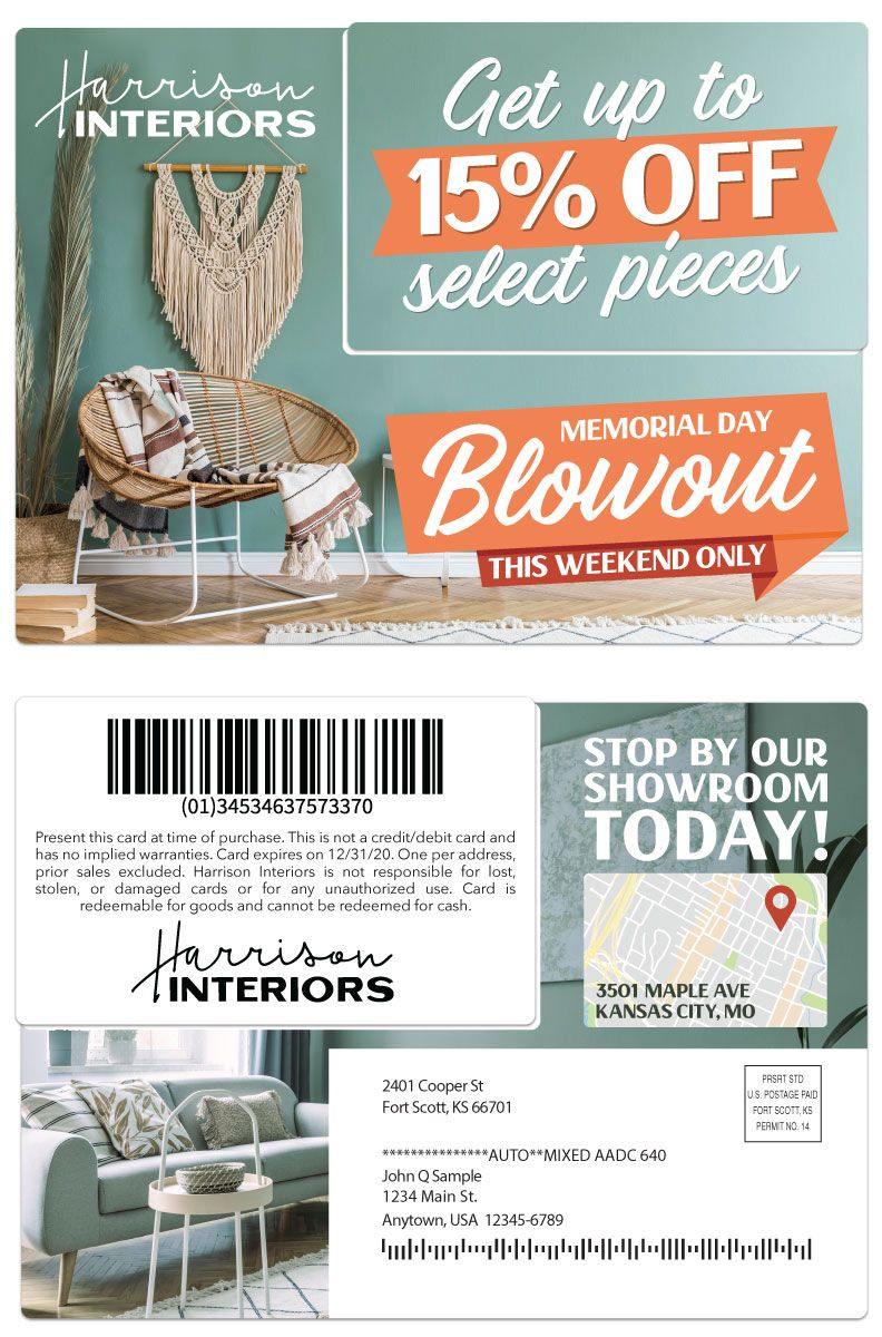 Plastic Postcard Mailers - My One Stop