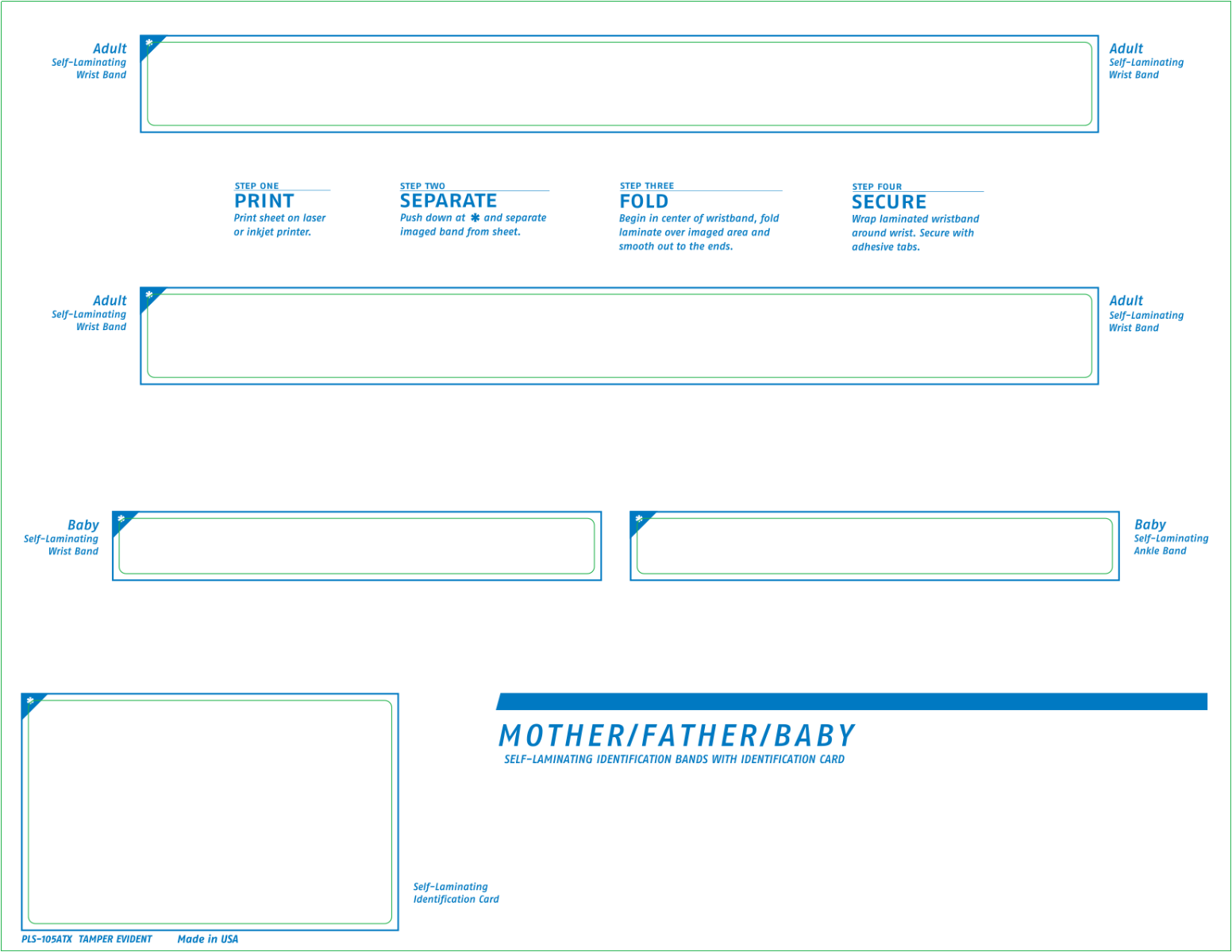 Medical ID Wristbands - My One Stop